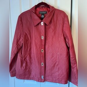 Women’s Dialogue leather jacket